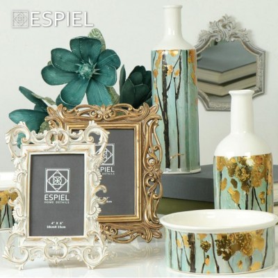 Μεταλλική κορνίζα  σε χάλκινο ματ φινίρισμα για φωτογραφία 13x18 εκ KOR9087 2