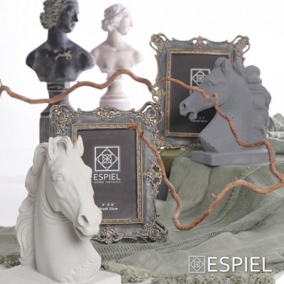 Μεταλλική κορνίζα  σε χάλκινο ματ φινίρισμα για φωτογραφία 15x20 εκ KOR9088 2