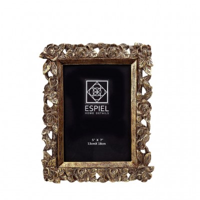 Μεταλλική κορνίζα Ασημί γυαλιστερό για φωτογραφία 15x20 εκ KOR5038