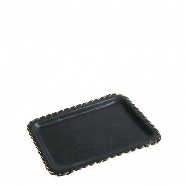 ΣΚΟΥΡΟ ΠΡΑΣΙΝΟ ΔΙΣΚΟΣ ΔΕΡΜΑΤΙΝΟΣ ΟΡΘΟΓΩΝΙΟΣ 32Χ44εκ - ESPIEL