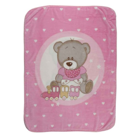 Κουβέρτα Βελουτέ Κούνιας 110x140 - 6608 DAS KIDS