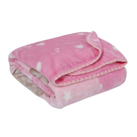 Κουβέρτα Βελουτέ Κούνιας 110x140 - 6608 DAS KIDS