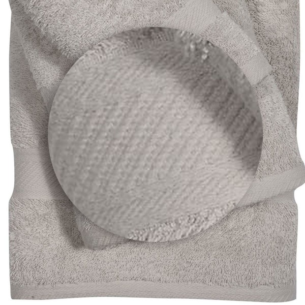 Πετσέτες Μπάνιου (Σετ 3τμχ) Das Home Best Line 0596 Γκρι