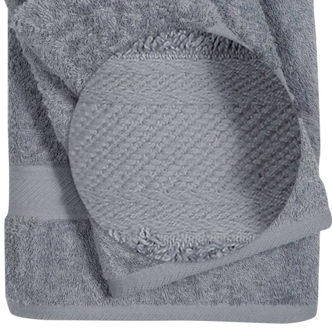 Πετσέτες Μπάνιου (Σετ 3τμχ) Das Home Best Line 0597 Γκρι