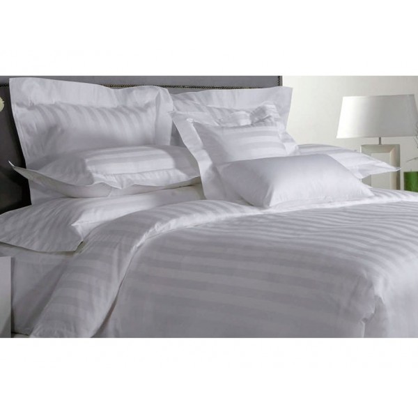Μαξιλαροθήκη Hotel Λευκό 220 T.C. ΡIΓΑ 1CM PERCALE 60%cotton 40%polyester