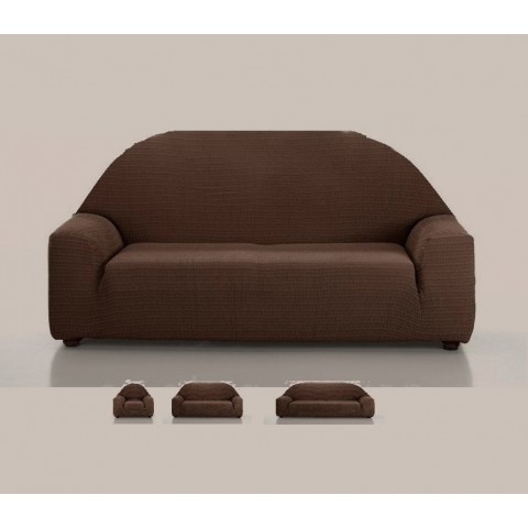 ΣΕΤ 3 ΤΕΜ. ΑΧΙΒΑΔΑ ΕΛΑΣΤΙΚΟ ΚΑΛΥΜΜΑ ΚΑΝΑΠΕ GURAN ΚΑΦΕ TAUPE ΣΕΤ 3 ΤΕΜΑΧΙΩΝ