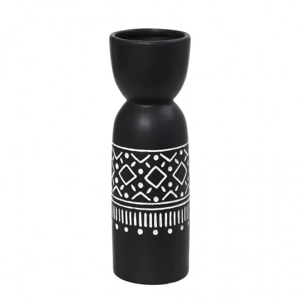 BAZO ΚΕΡΑΜΙΚ. ΜΑΥΡΟ TRIBAL 15Χ15Χ48ΕΚ. CER2305 ESPIEL