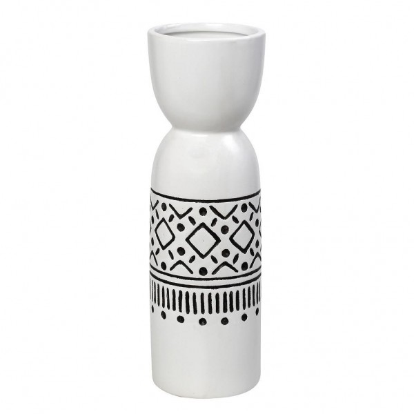 BAZO ΚΕΡΑΜΙΚO. ΛΕΥΚΟ TRIBAL 15Χ15Χ48ΕΚ. CER2300 ESPIEL