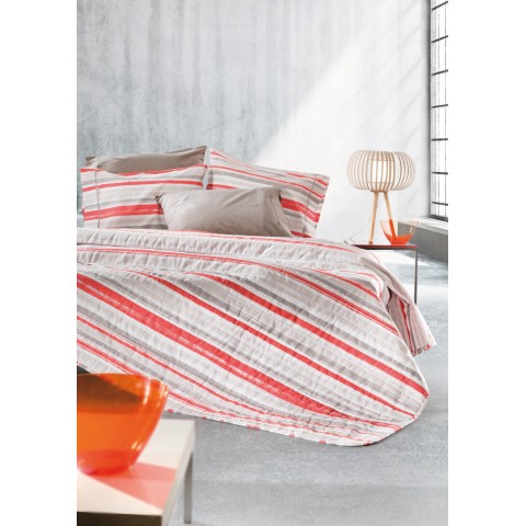 Σεντόνια Optic Coral 240x260 Σετ 4 τεμαχίων Guy Laroche