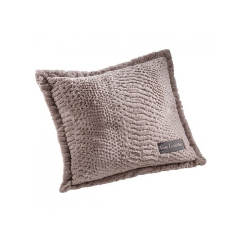 Γούνινο Ριχτάρι Τετραθέσιο 170x350cm Crusty Old Pink  Με Διακοσμητική Μαξιλαροθήκη  Guy Laroche5206480578472