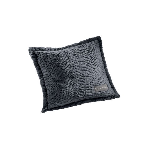 Γούνινο  Ριχτάρι μονοθέσιου  Καναπέ Crusty Carbon 170x300cm  με Μαξιλαροθήκη Guy Laroche5206480543272