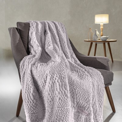 Σετ 2τμχ. Ριχτάρι  Avon camel  με Διακοσμητικό Μαξιλαράκι 45x45+35206480608773 2