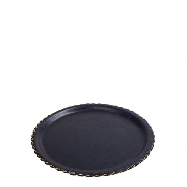 ΜΠΛΕ NAVY ΔΙΣΚΟΣ ΔΕΡΜΑΤΙΝΟΣ ΣΤΡΟΓΓΥΛΟΣ 33ΕΚ - LTB33K8-1ESPIEL