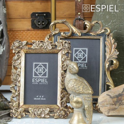 Μεταλλική Κορνίζα σε απόχρωση Mocca  σφυρήλατη Για Φωτογραφία 13Χ18 Εκ. KOR14036 2