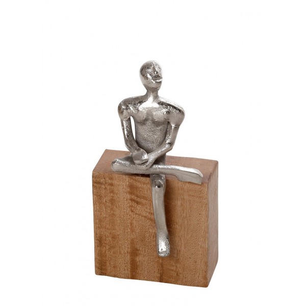 ΦΙΓΟΥΡΑ ΜΕΤΑΛ. ΑΣΗΜΙ ΣΕ ΞΥΛΙΝΗ ΒΑΣΗ 19ΕΚ FRI144K2 - ESPIEL