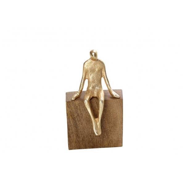 ΦΙΓΟΥΡΑ ΜΕΤΑΛ. ΧΡΥΣΟ ΣΕ ΞΥΛΙΝΗ ΒΑΣΗ 17ΕΚ FRI149K2 - ESPIEL