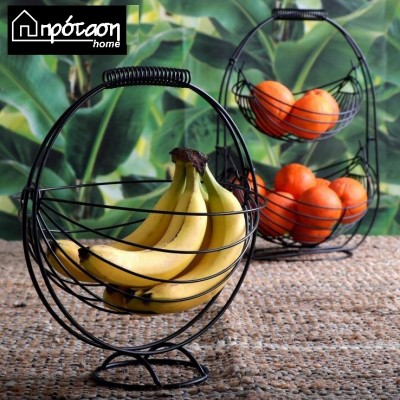 Φρουτιέρα Μεταλλική Καφέ 22x22x47 MTT253 - ESPIEL 2