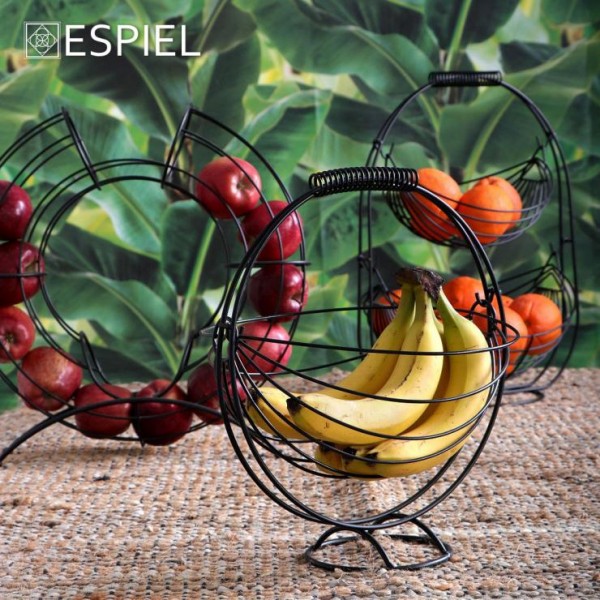 ΒΑΣΗ ΦΡΟΥΤΩΝ ΚΥΚΛΙΚΗ ΜΑΥΡΗ 40ΕΚ. MTT336 ESPIEL5205918169497