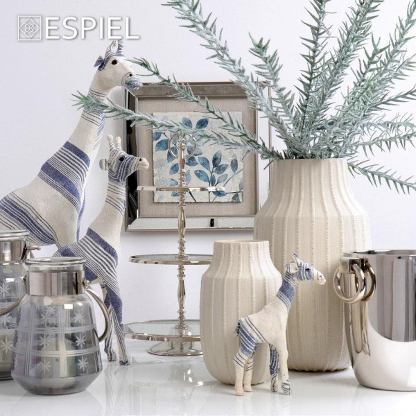 Διακοσμητικό Λουλούδι μπλέ  114 cm Espiel LOL738K6 5205918249786