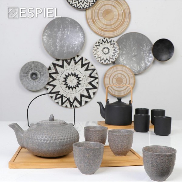 RITUAL ΣΕΤ ΤΣΑΓΙΟΥ ΜΕ ΣΙΤΑ 1x750/4x100ml ΜΕ ΔΙΣΚΟ ΜΠΑΜΠΟΥ ΓΚΡΙ SPI118 - ESPIEL