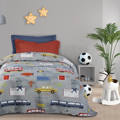 Das Home Παιδικό Κουβερλί Μονό Γκρι 160x240εκ.