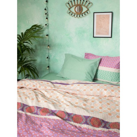 Σετ Σεντόνια Υπέρδιπλα 240X260 - Nais Lavender NIMA 5206482069282