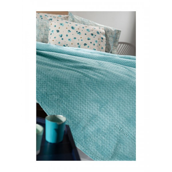 Guy Laroche Rombus SILVER Κουβέρτα Fleece Μονή 160x220εκ.5206480568107