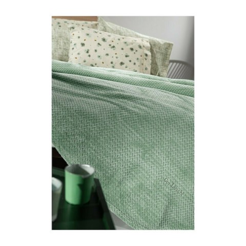 Guy Laroche Rombus Κουβέρτα Fleece Μονή 160x220εκ. Olive5206480568060