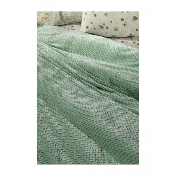 Guy Laroche Rombus Κουβέρτα Fleece Μονή 160x220εκ. Olive5206480568060