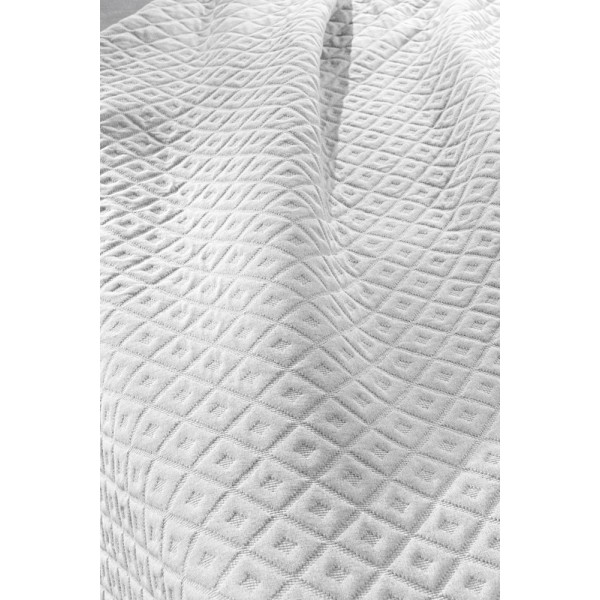 Guy Laroche Κουβέρτα - Κάλυμμα κρεβατιού CUBIC  WHITE  245x2605206480596988