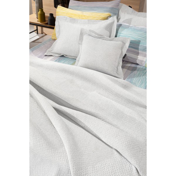 Κουβέρτα - Κάλυμμα κρεβατιού  RAIN SNOW WHITE Υπέρδιπλη   245x260 Guy Laroche5206480561993