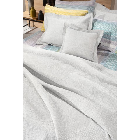 Κουβέρτα - Κάλυμμα κρεβατιού  RAIN SNOW WHITE Υπέρδιπλη   245x260 Guy Laroche5206480561993