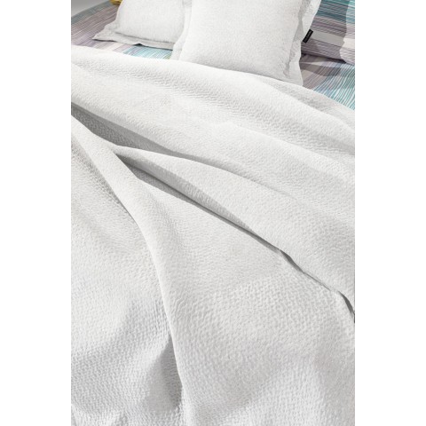 Κουβέρτα - Κάλυμμα κρεβατιού  RAIN SNOW WHITE Υπέρδιπλη   245x260 Guy Laroche5206480561993