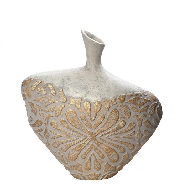 ΒΑΖΟ ΧΑΡΤΙΝΟ . ECOMIX ΛΕΥΚΟ -ΧΡΥΣΟ 51ΕΚ LIF139 ESPIEL