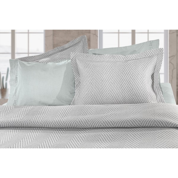 Κουβέρτα jacquard Vigo Silver 160x260 Guy Laroche