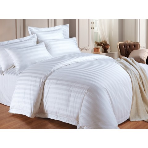 Μαξιλαροθήκη ΑΣΤΥΠΑΛΑΙΑ 53Χ73 percale ( 220tc)  λευκό ρίγα 2cm