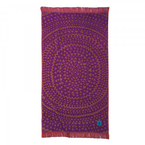 GREENWICH POLO CLUB ΠΕΤΣΕΤΑ ΘΑΛΑΣΣΗΣ ΜΩΒ  ΕΚΡΟΥ  90Χ180 37695204850223717