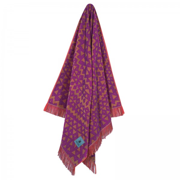 GREENWICH POLO CLUB ΠΕΤΣΕΤΑ ΘΑΛΑΣΣΗΣ ΜΩΒ  ΕΚΡΟΥ  90Χ180 37695204850223717