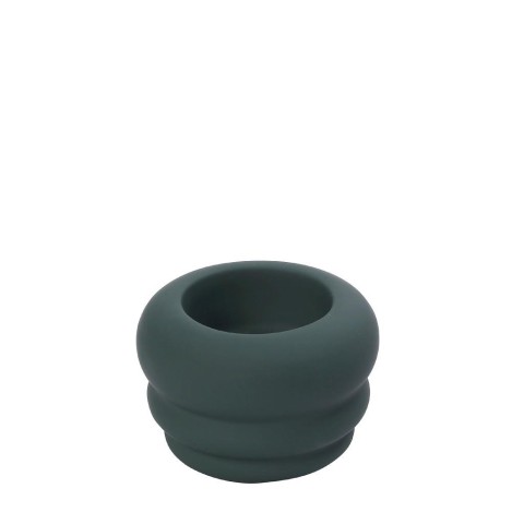 ΒΑΣΗ ΡΕΣΩ ΚΕΡΑΜΙΚΗ ΣΚΟΥΡΟ ΠΡΑΣΙΝΟ 7Χ5εκ. KLA307K6 - ESPIEL5205918338602