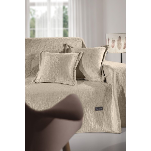 Σετ 2τμχ. Ριχτάρι  Avon camel  με Διακοσμητικό Μαξιλαράκι 45x45+35206480608773