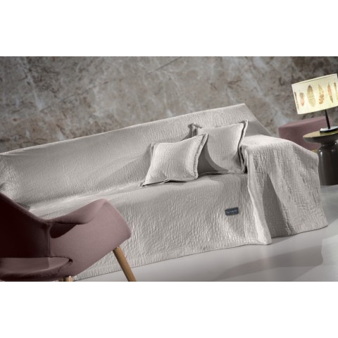 Σετ 2τμχ. Ριχτάρι Avon Elefhante  με Διακοσμητικό Μαξιλαράκι 45x45