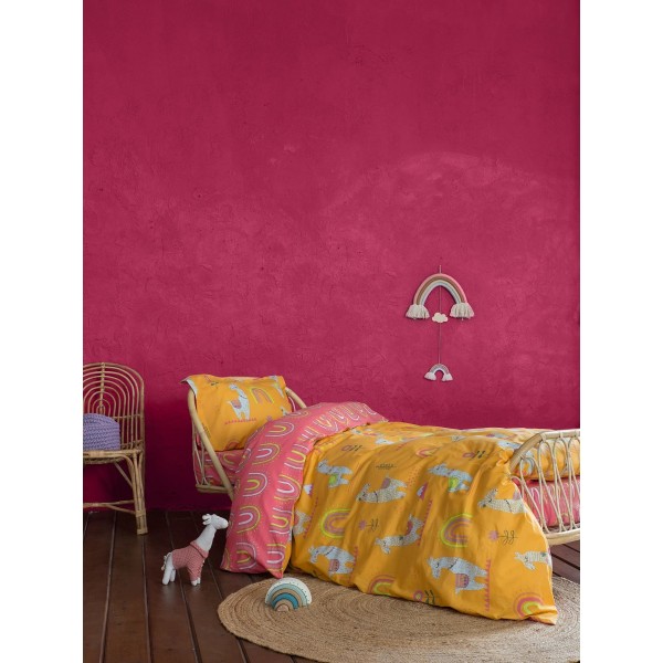 Σετ Σεντόνια Μονά με Λάστιχο - Wooly Nima Home 5206482086227