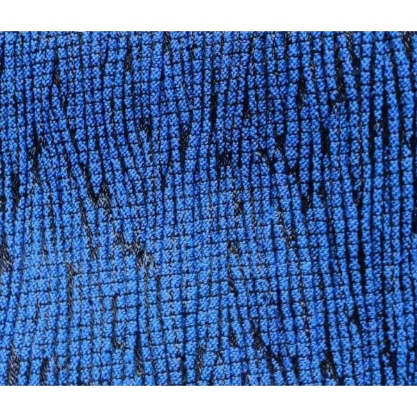 ΣΕΤ 3ΤΕΜ ΕΛΑΣΤΙΚΟ ΚAΛΥΜΜΑ ΚΑΝΑΠΕ ΟΒΑΛ ΠΛΑΤΗ ΣΧ.AURA BLUE MARINE 