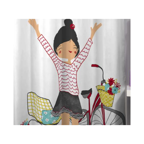 180X260 ΚΟΥΡΤΙΝΕΣ ΜΕ ΤΡΟΥΚΣ PARTY