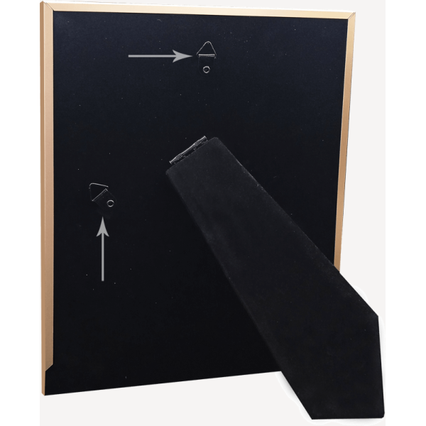 Μεταλλική Κορνίζα χρυσή ματ σφυρήλατη Για Φωτογραφία 13x18 Εκ. KOR7032