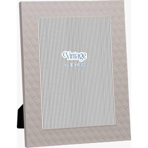 Μεταλλική κορνίζα σε απόχρωση  stone lilac matte για φωτογραφία15x20 εκ KOR12033