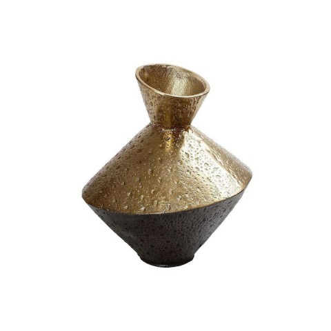 ΒΑΖΟ ΑΛΟΥΜ. ΓΚΡΙ/ΧΡΥΣΟ 16X16εκ - ESPIEL DEP1295205918329303