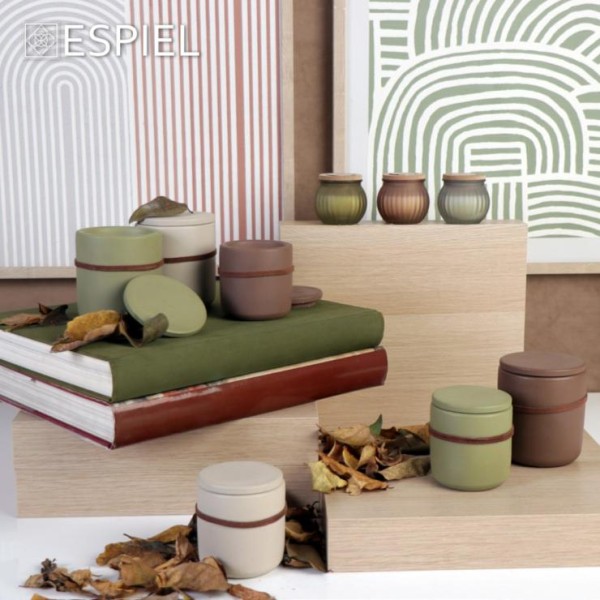 ΑΡΩΜΑΤΙΚΟ ΚΕΡΙ AMBER&TONKA 2% ΤΣΙΜΕΝΤ. ΜΕ ΚΑΠΑΚΙ ΠΡΑΣΙΝΟ 8ΕΚ 14 ΩΡΕΣ ΚΑΥΣΗΣ FRS102K6 - ESPIEL5205918345075