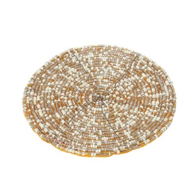 Σουβέρ Στρογγυλό Από Δερματίνη πράσινο 10.5cm  Espiel LTG10K48-1