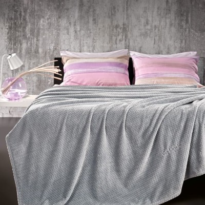 Guy Laroche Rombus Κουβέρτα Fleece Μονή 160x220εκ. Olive5206480568060